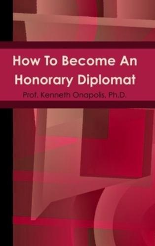 How To Become An Honorary Diplomat