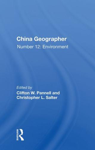 China Geographer