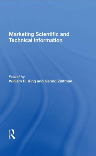 Marketing Scientific And Technical Information