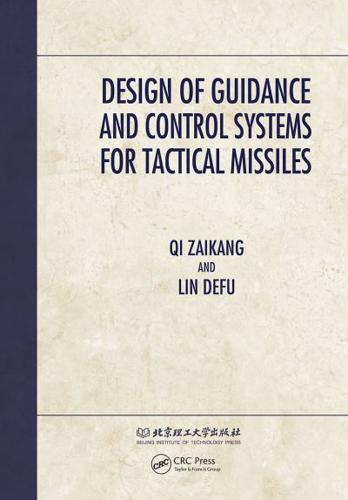 Design of Guidance and Control Systems for Tactical Missiles