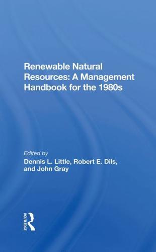 Renewable Natural Resources