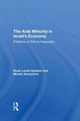 The Arab Minority In Israel's Economy