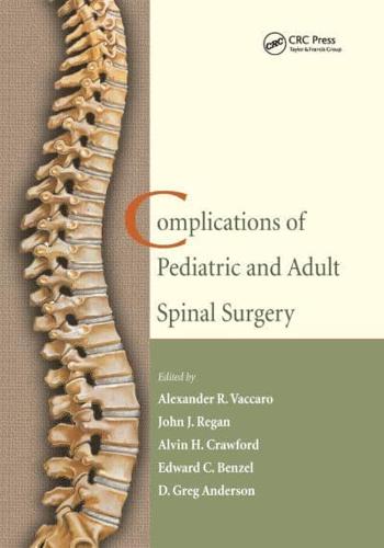Complications of Pediatric and Adult Spinal Surgery