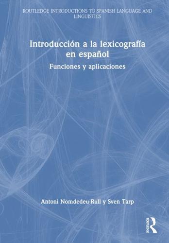 Introducción a La Lexicografía En Español