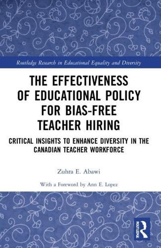 The Effectiveness of Educational Policy for Bias-Free Teacher Hiring