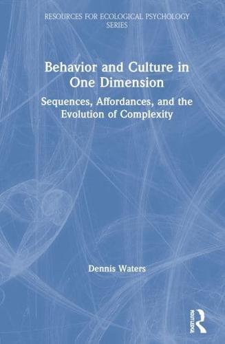 Behavior and Culture in One Dimension