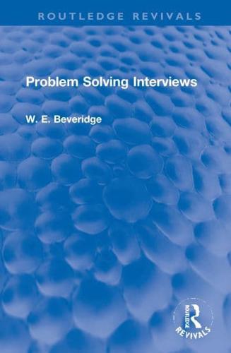 Problem Solving Interviews