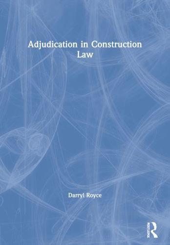 Adjudication in Construction Law