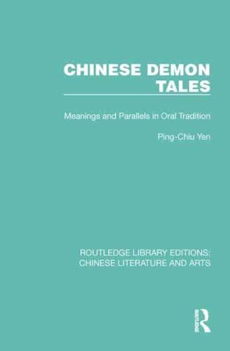 Chinese Demon Tales: Meanings and Parallels in Oral Tradition