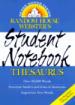 Rh Webster's Student Notebk Thesaur