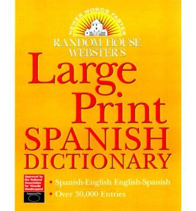 Webster's Large Print Spanish
