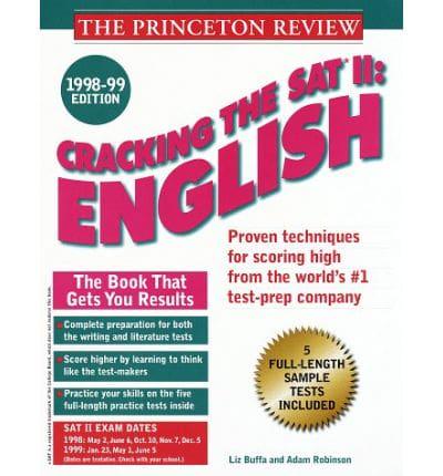 Cracking the Sat II. English '98-'99