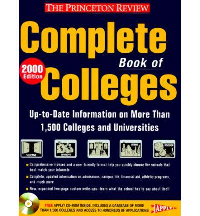 Complete Book of Colleges 2000 Ed