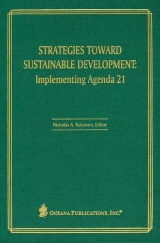 Strategies Toward Sustainable Development