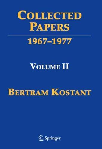 Collected Papers. Volume II 1967-1977