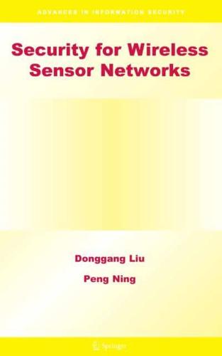 Security for Wireless Sensor Networks