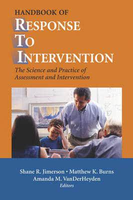 Handbook of Response to Intervention