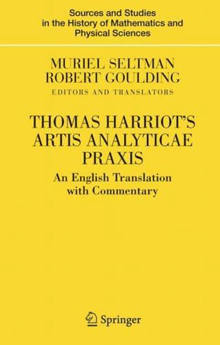 Thomas Harriot's Artis Analyticae Praxis