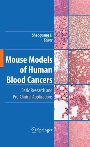 Mouse Models of Human Blood Cancers