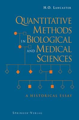 Quantitative Methods in Biological and Medical Sciences
