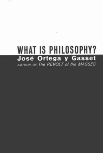 What Is Philosophy?