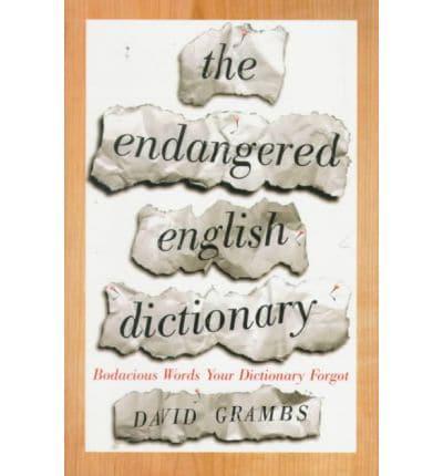 The Endangered English Dictionary
