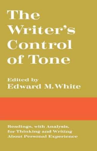 The Writer's Control of Tone;