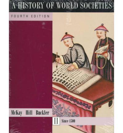 History of World Societies Since 1500