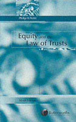 Equity and the Law of Trusts