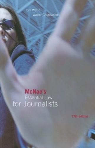 McNae's Essential Law for Journalists