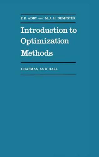 Introduction to Optimization Methods