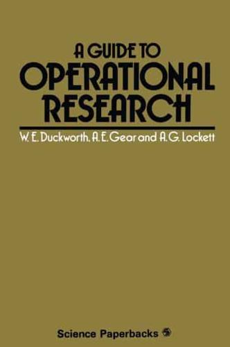 A Guide to Operational Research