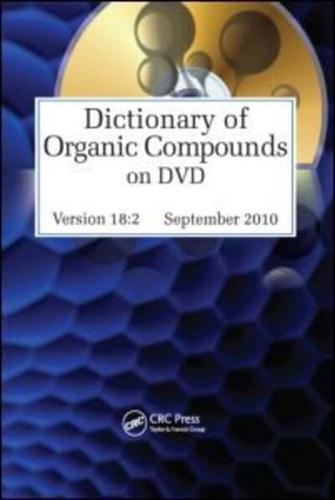 Dictionary of Organic Compounds on DVD