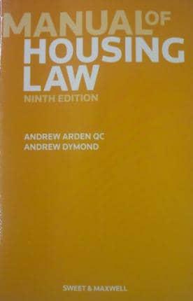 Manual of Housing Law