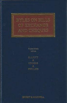 Byles on Bills of Exchange and Cheques