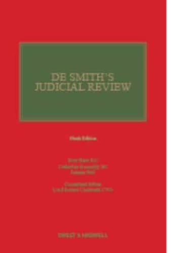 De Smith's Judicial Review