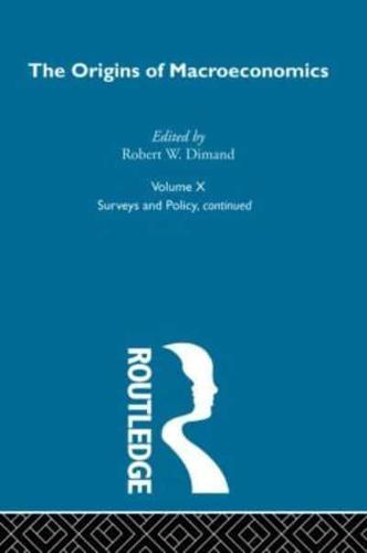 Surveys and Policy, Continued