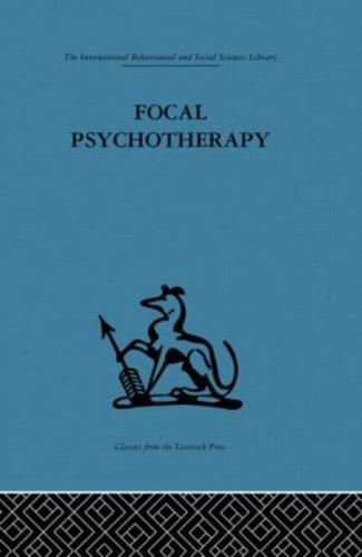 Focal Psychotherapy