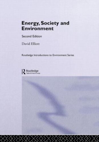 Energy, Society and Environment