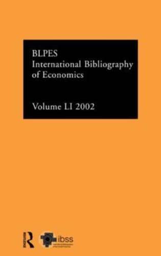 IBSS: Economics: 2002 Vol.51