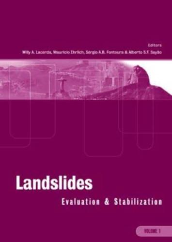Landslides. Volume I