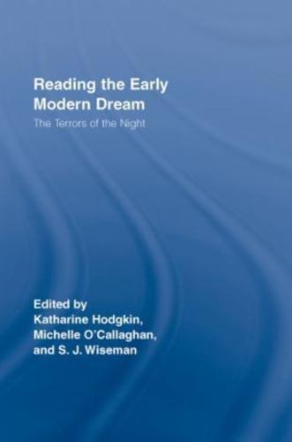 Reading the Early Modern Dream