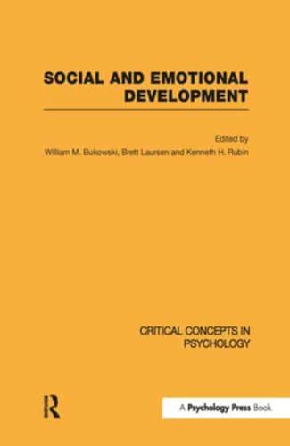Social and Emotional Development, Vol. 3