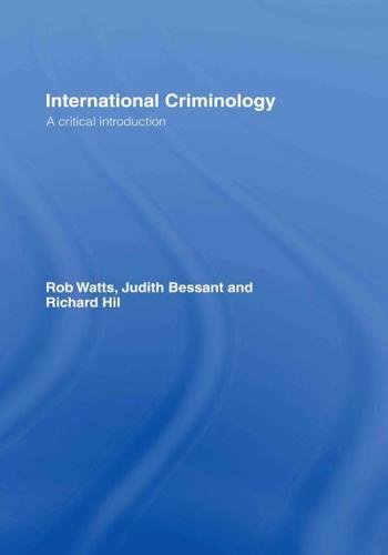 International Criminology : A Critical Introduction