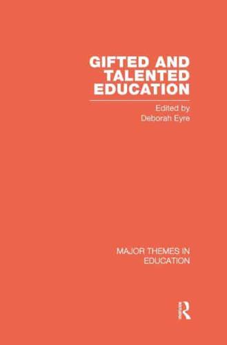 Gifted and Talented Education, Vol. 3