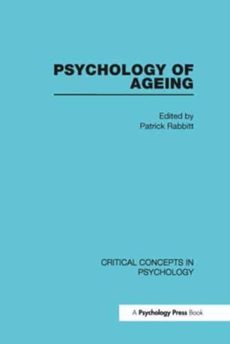 Psychology of Ageing, Vol. 4