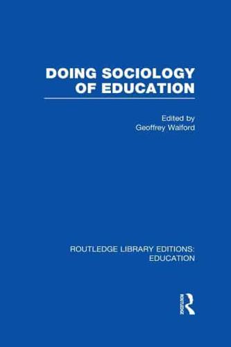 Doing Sociology of Education
