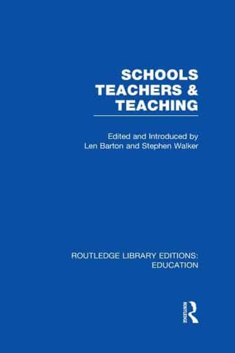 Schools, Teachers & Teaching