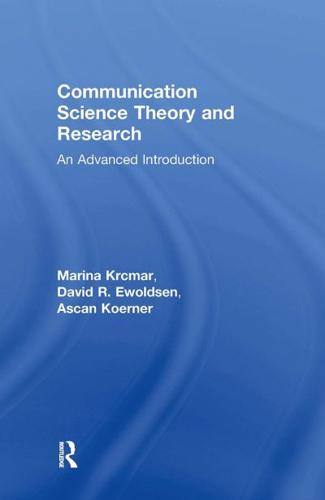 Communication Science Theory and Research