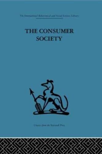 The Consumer Society